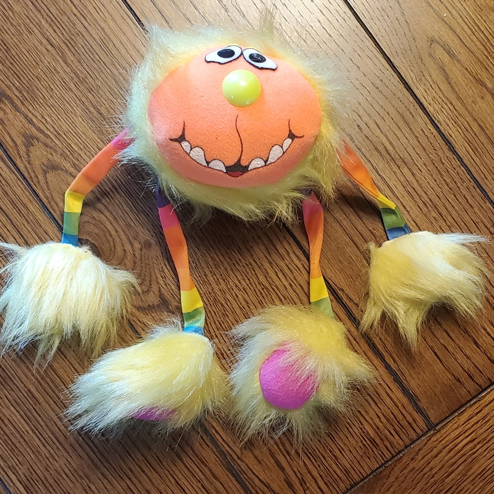 Rare Vintage 1982 Amtoy Goofballs Madballs Stuffed Hanging Plush